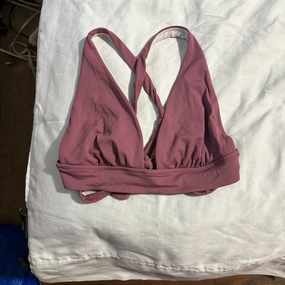 Target crossback swimsuit bikini top